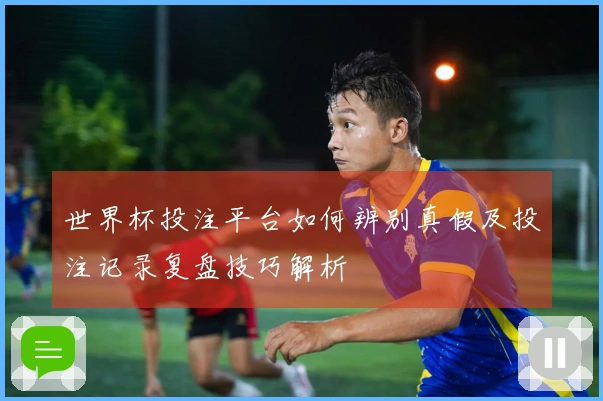 世界杯投注平台如何辨别真假及投注记录复盘技巧解析