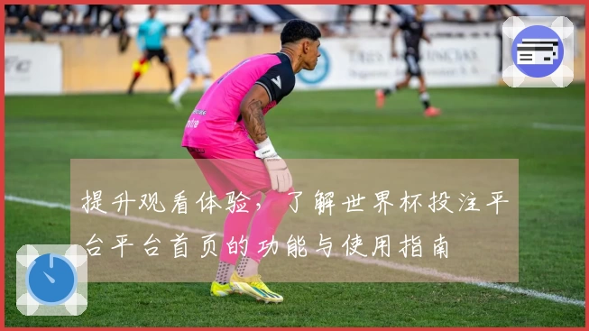 提升观看体验，了解世界杯投注平台平台首页的功能与使用指南